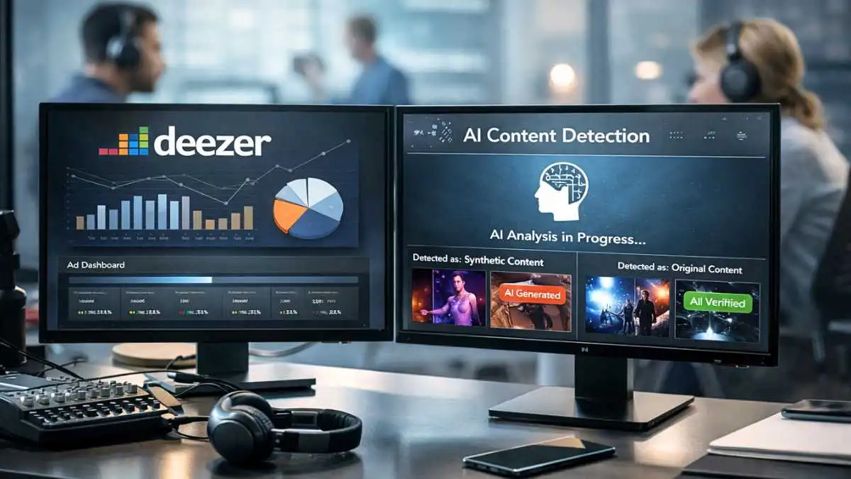 Deezer y la detección de IA.